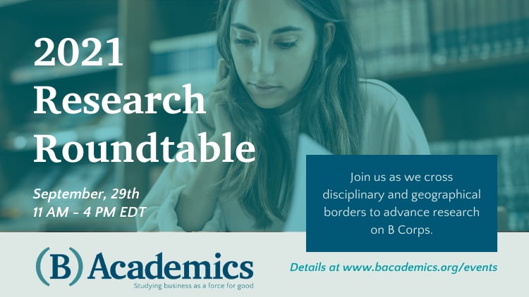 B Academics Research Roundtable 2021