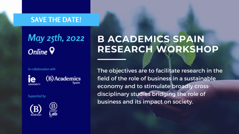 B Academics Spain Research Workshop 2022