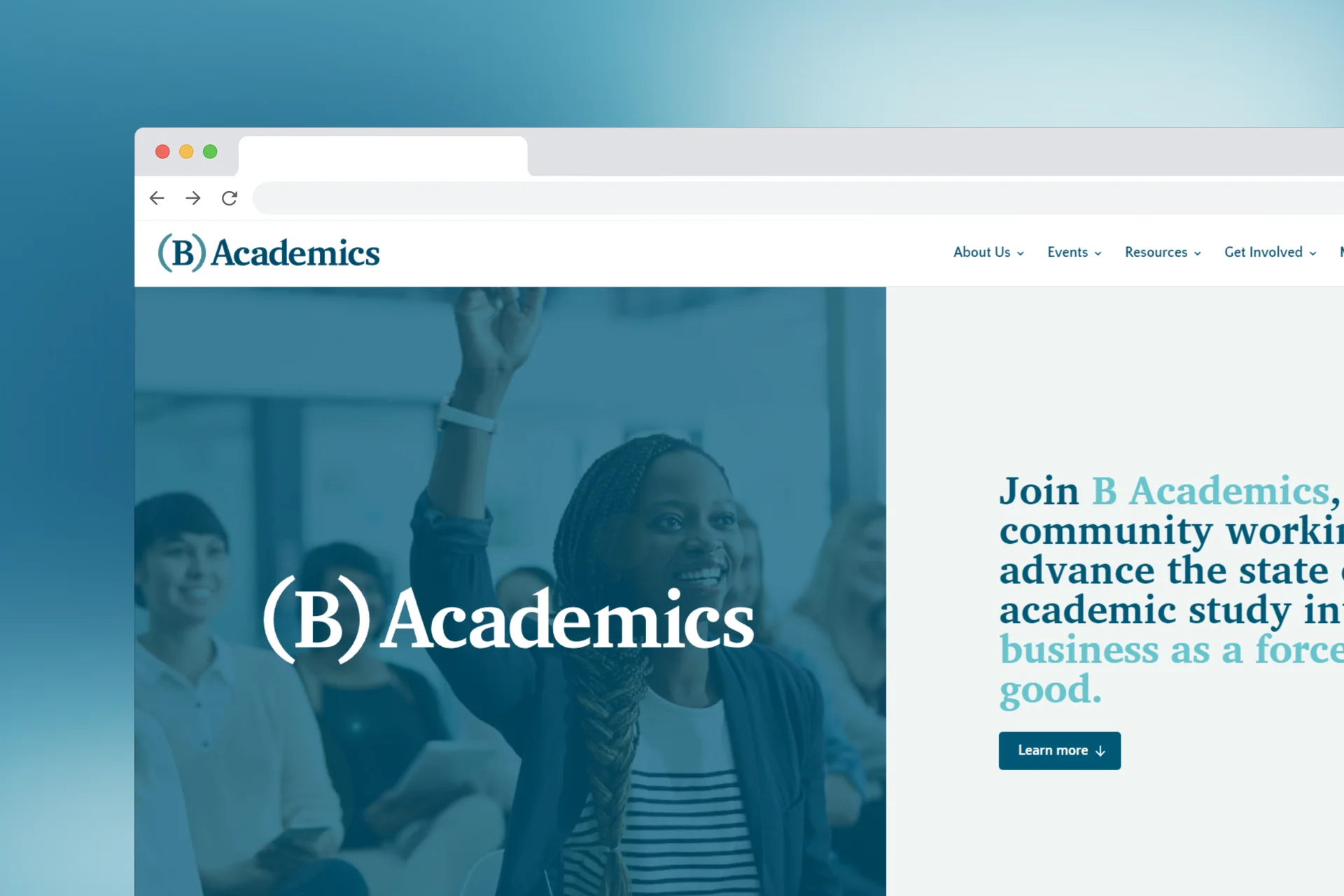 New B Academics Website!