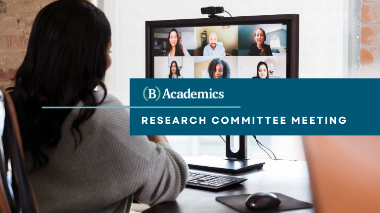 Q1 B Academics Research Committee Meeting