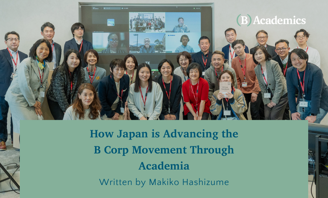 How Japan is Advancing the B Corp Movement Through Academia