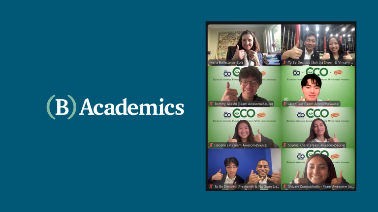 Congratulations! B Corp Case Competition 2026 Winners