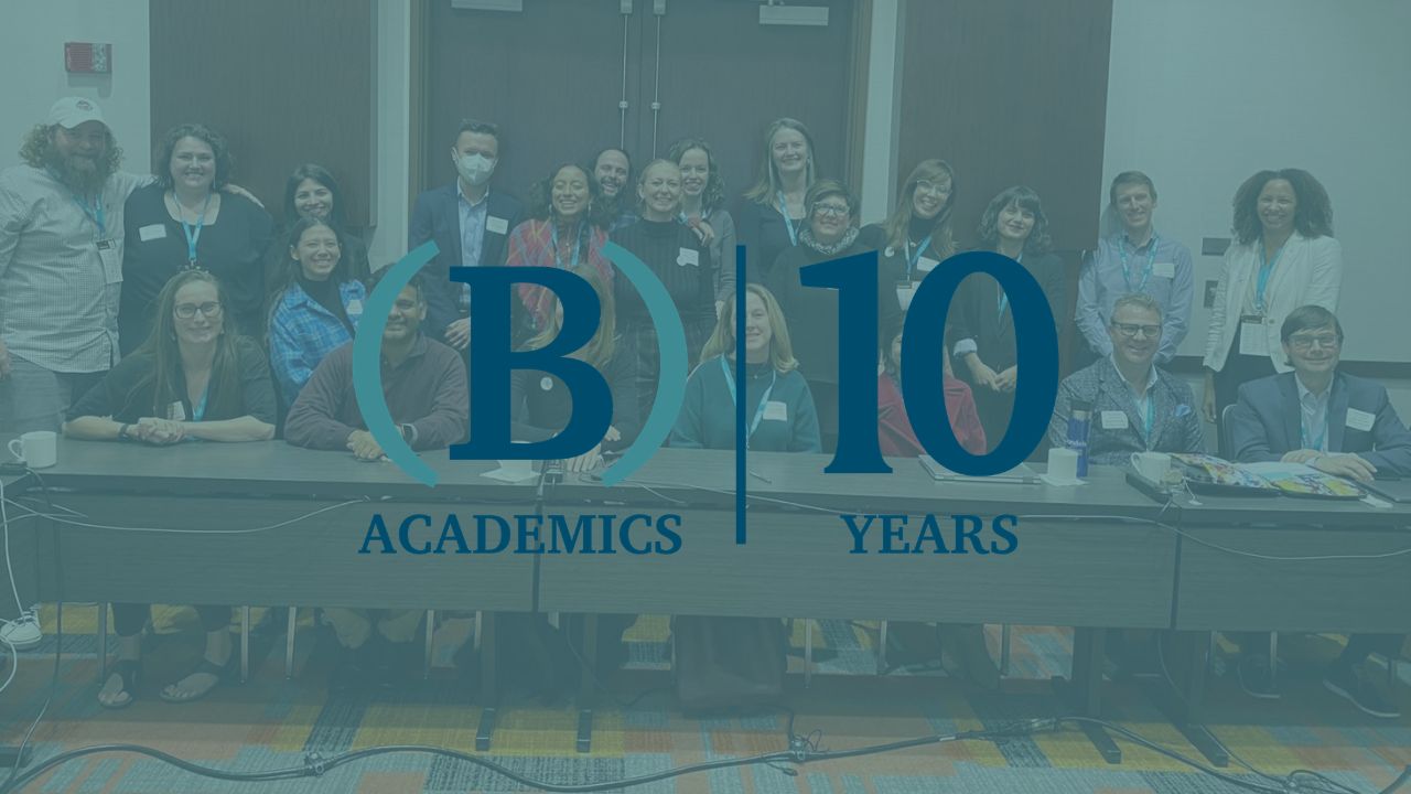 10 Year Anniversary Interview #5: The Formalization of B Academics